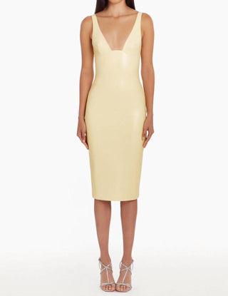 Amanda Uprichard - Sorvette V-neck Midi Dress