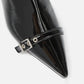 Ganni - Women's Eyelets Kitten Heel Boots