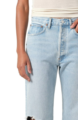 Agolde - 90’s Crop Mid Rise Straight Jeans