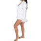 Buddylove - Prescott Feather Trimmed Pajama Set