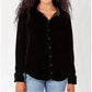 Cp Shades - Romy Button Up Velvet Shirt