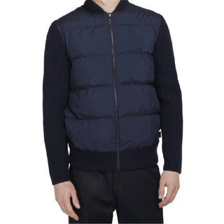 Ted Baker - Men Spores Quilted Front Knit Jacket