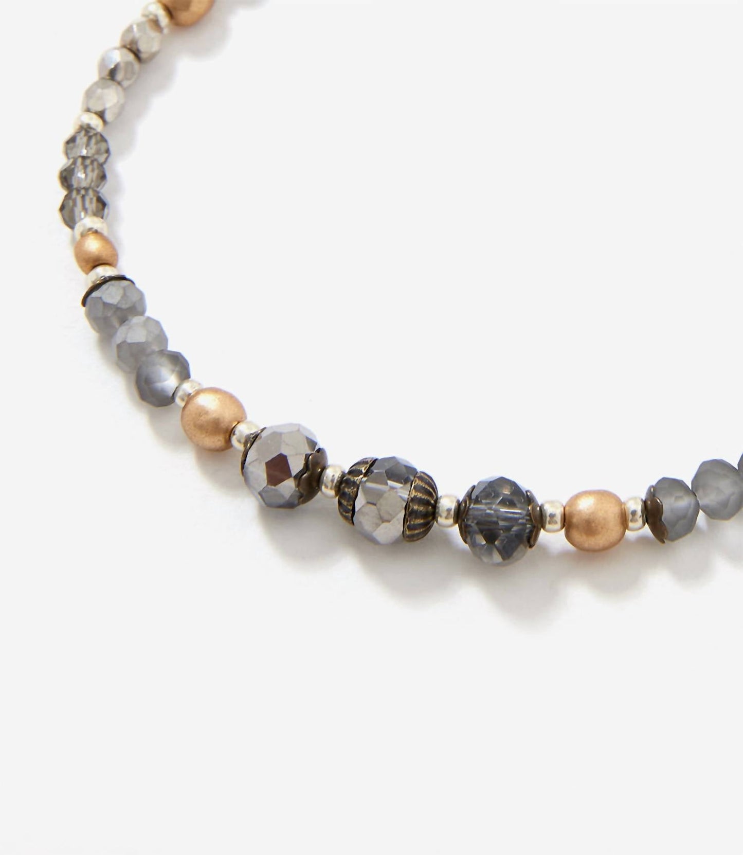 Anne Vaughan - Women's Crystal And Gemstone Bracelet