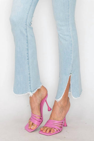 Artemis Vintage - Western High Rise Boot Cut Jeans