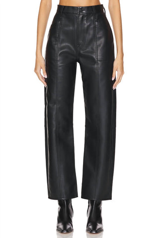 Pistola - Taylor High Rise Bowed Straight Pants