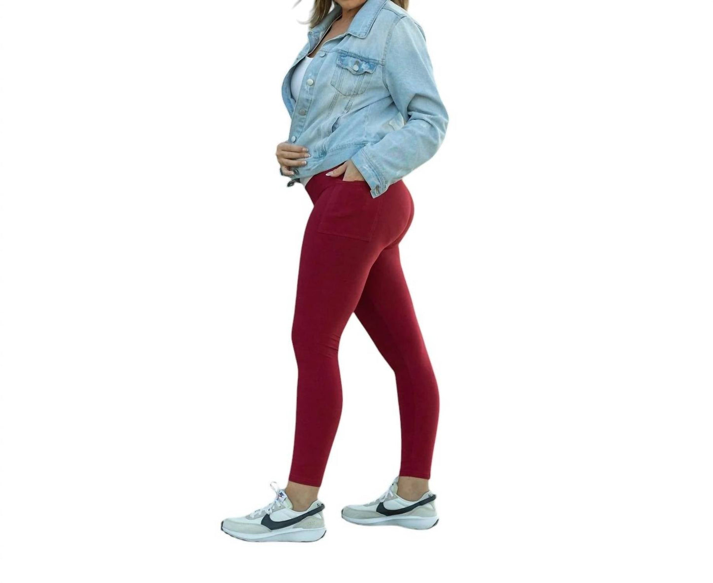 Julia Rose - Full Length Leggings With Pocket