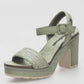 Xti - Women's Heeled Suede Sandals