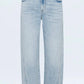 Pistola - Kacey Mid Rise Cuffed Straight Jean