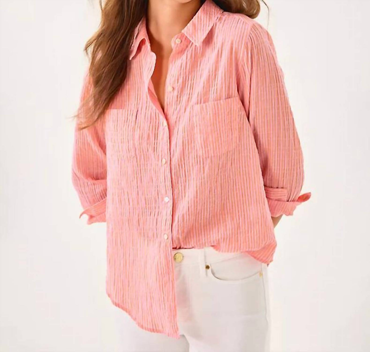 Lilly Pulitzer - Women's Sea View Button Down Shirt
