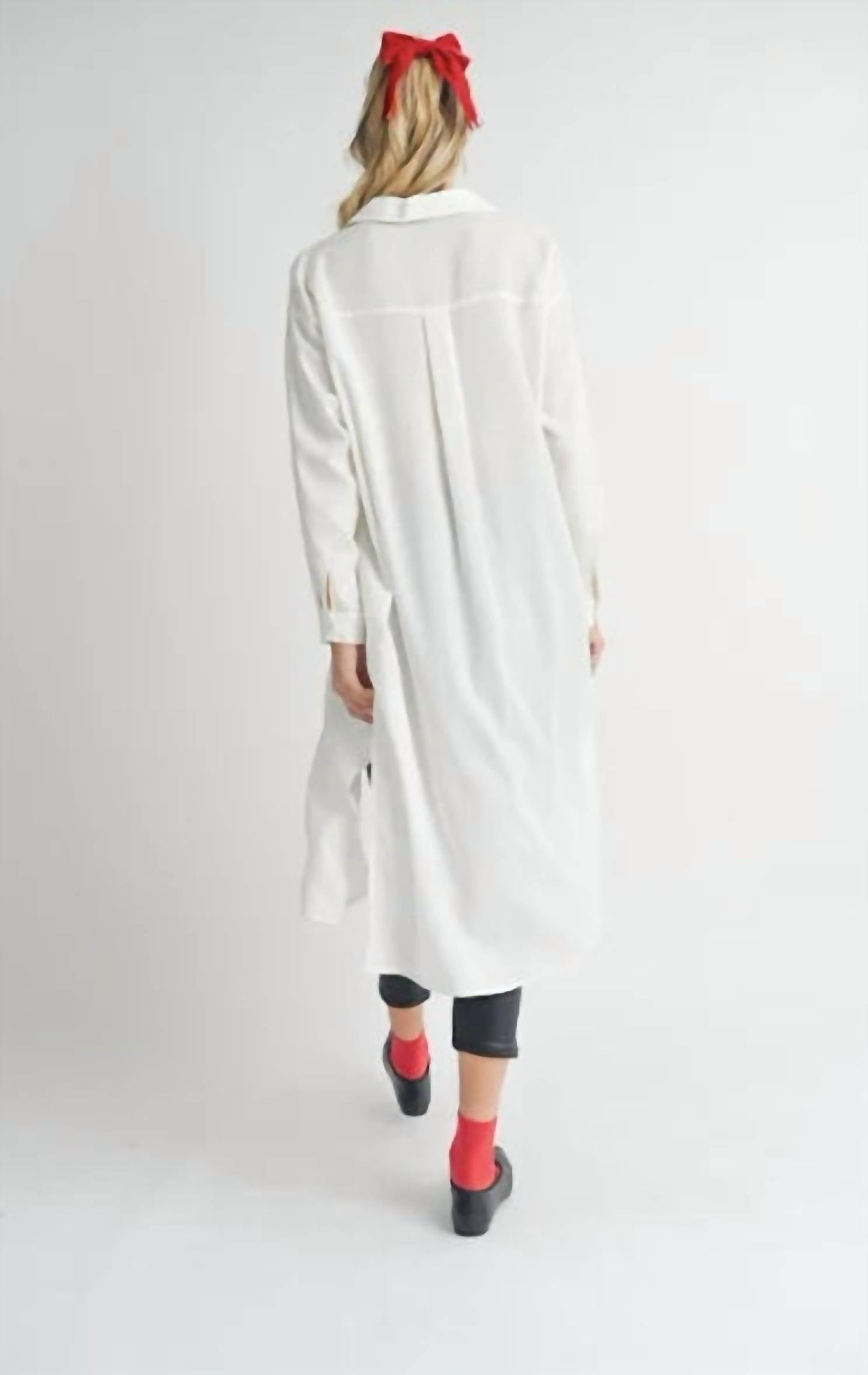Sadie & Sage - Spencer Long Button Down Shirt