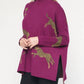 Entro - Leopard Poncho Tunic Sweater