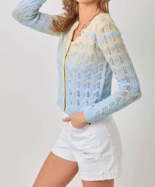 Hem & Thread - Gradient Sweater Cardigan