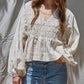 By Together - Ellery Smocked Top