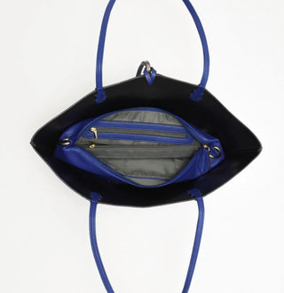 Remi/Reid - Women's Departure Reversible Tote With Crossbody Pouch Bag