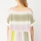 Entro - Rainbow Peplum Top