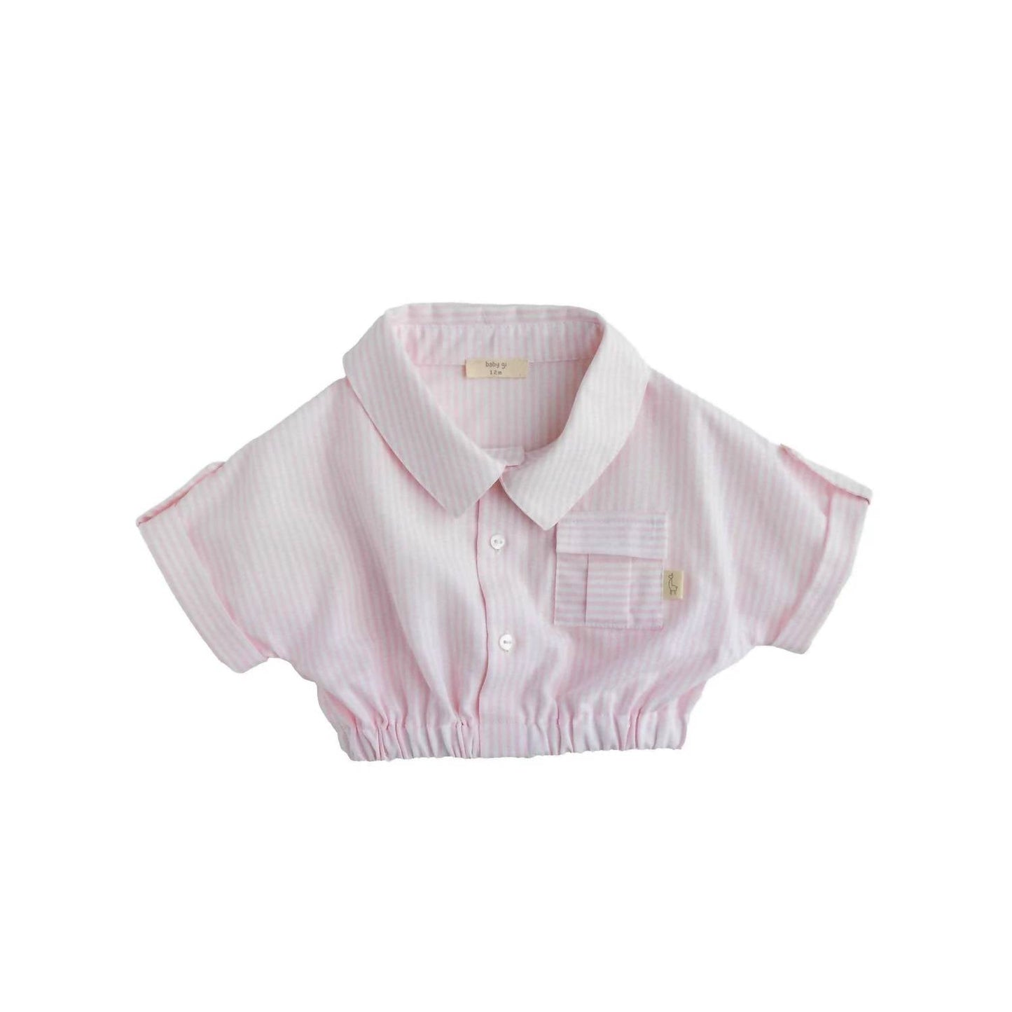 Baby Gi - Kid's Girl Striped Two-piece Set