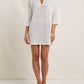 Peony - Pointelle Oversized Mini Dress