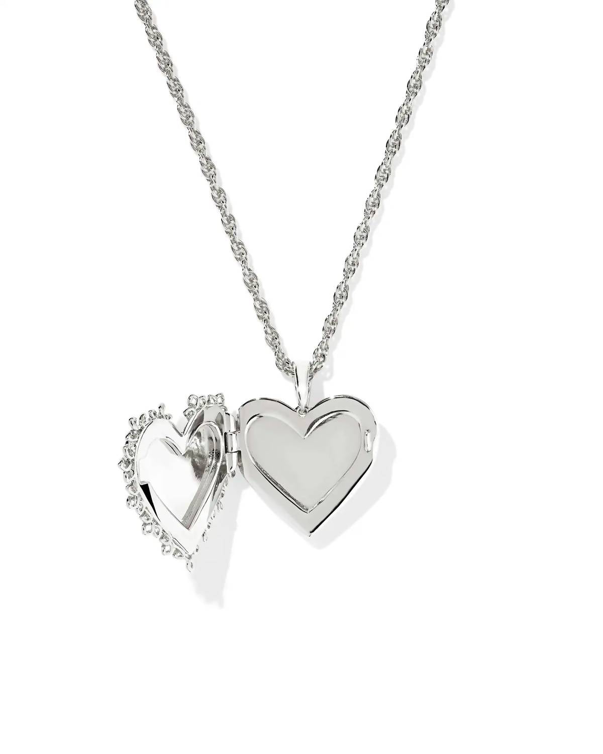 Kendra Scott - Women's Mallory Rose Locket Short Pendant Necklace