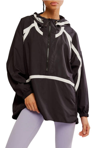 Free People - Cares Like The Wind Logo Jacket