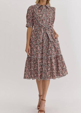 Entro - Emily Midi Dress