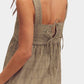 Amente - Back Tie Midi Dress