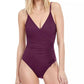 Profile By Gottex - Dolce Vita V-neck Surplice One Piece