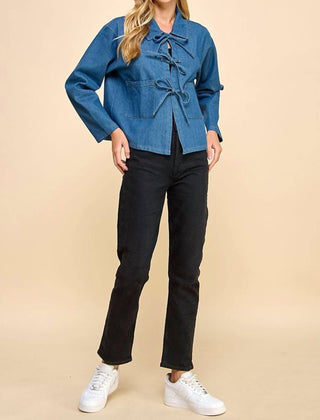 Tcec - Collared Oversized Jacket