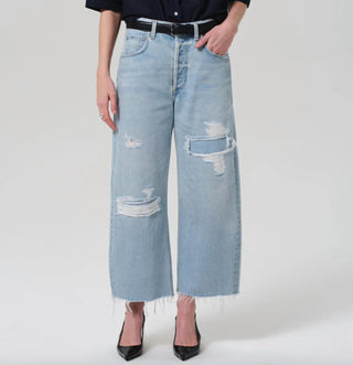 Citizens Of Humanity - Ayla Raw Hem Crop Jeans