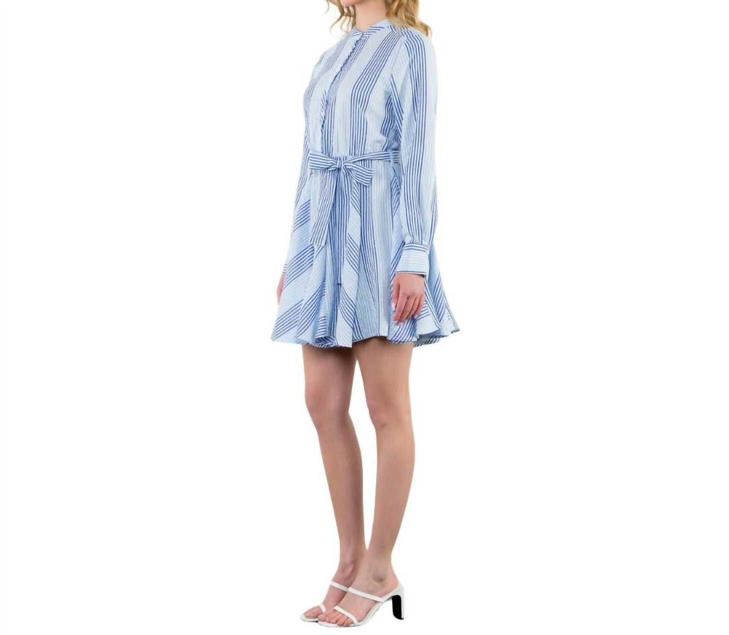 Thml - Long Sleeve Striped Dress