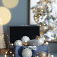 Decorative Hanging Glass Christmas Ball Ornaments - Set of 6