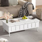 Lift Top Coffee Table with 2 Drawers and Hidden Storage Compartment for Living Room