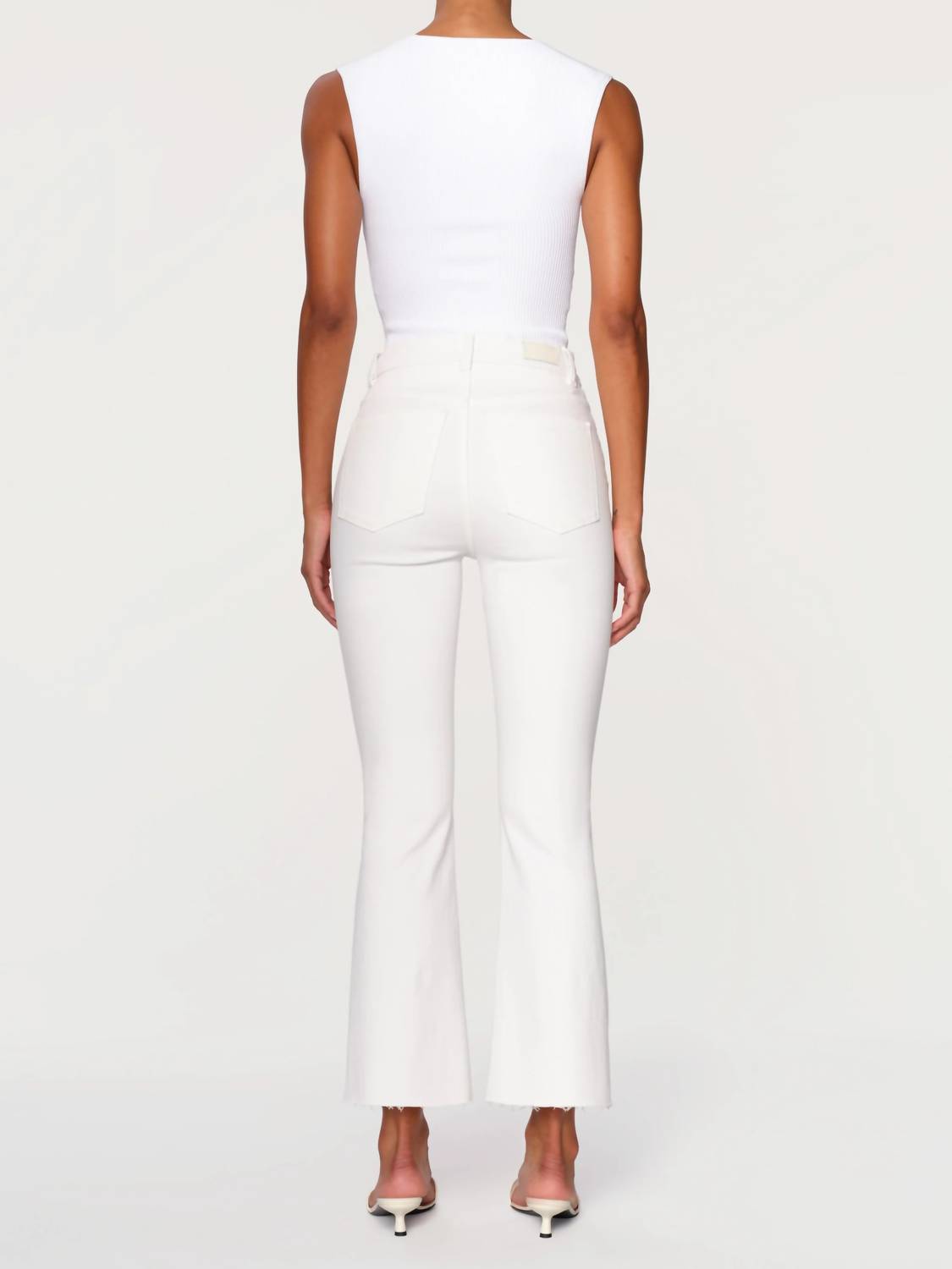 Dl1961 - Women'S - Bridget Instasculpt Raw Hem Ankle Bootcut Jeans