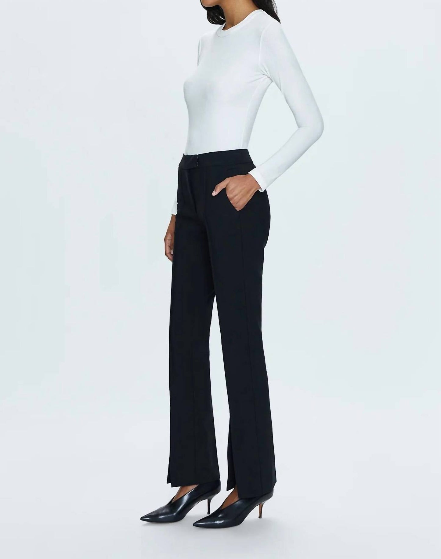 Pistola - Diana Mid-rise Front Slit Trouser