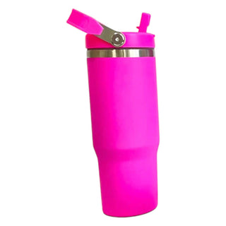 Julia Rose - Debbie Matte Macaron Sublimation Stainless Steel Tumbler 30oz