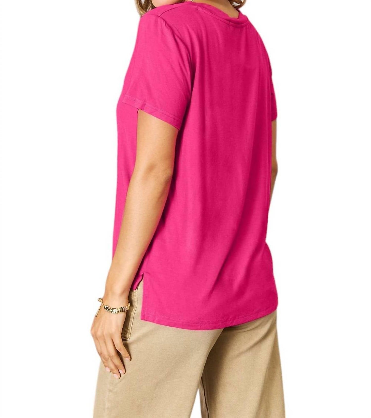 Basic Bae - Full Size Round Neck Short Sleeve T-Shirt