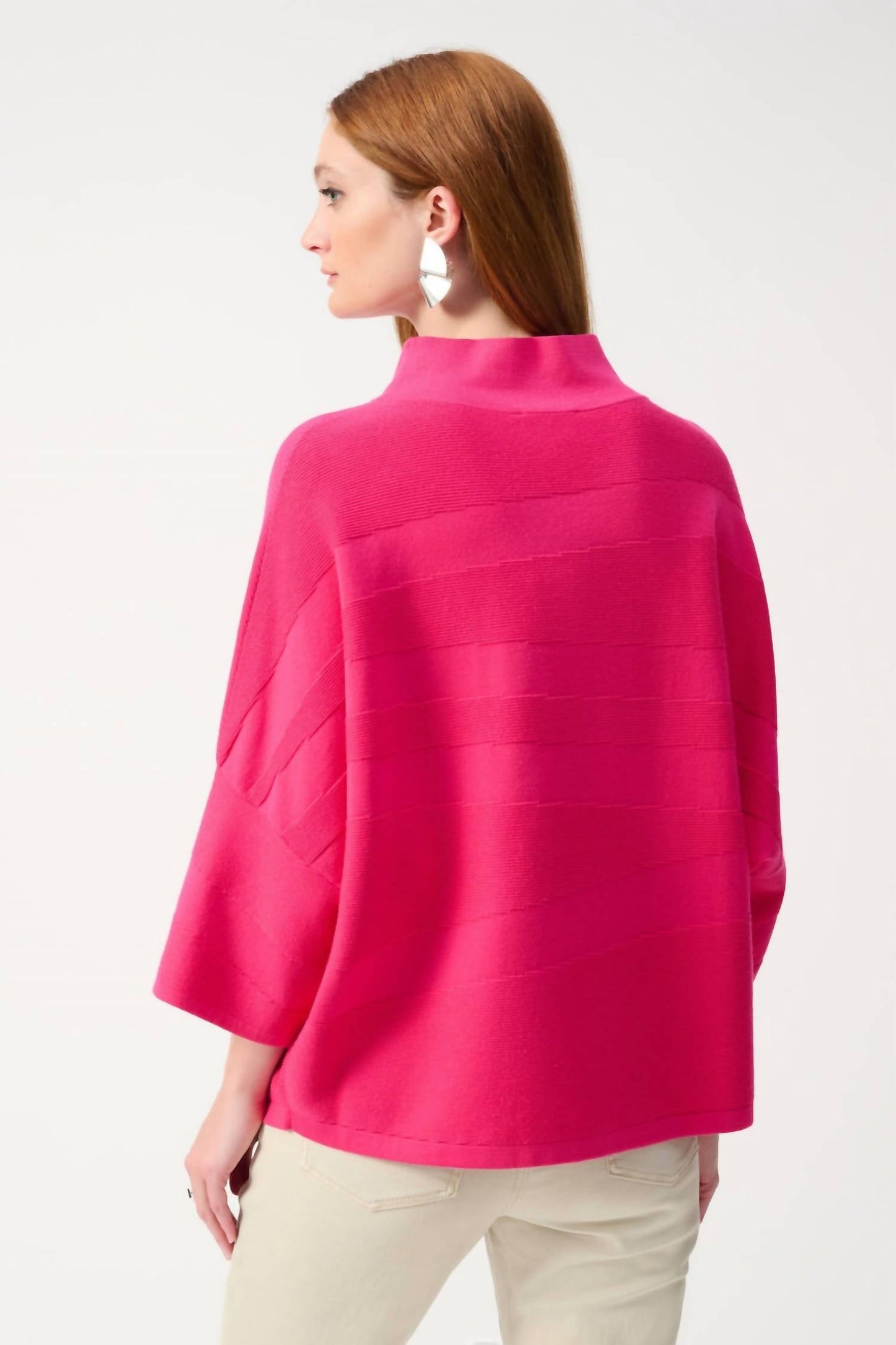 Joseph Ribkoff - 3/4 Sleeve Mock Neck Sweater