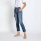 Askk Ny - Mid Rise Straight Denim Jeans