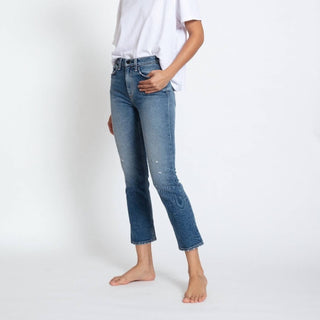 Askk Ny - Mid Rise Straight Denim Jeans