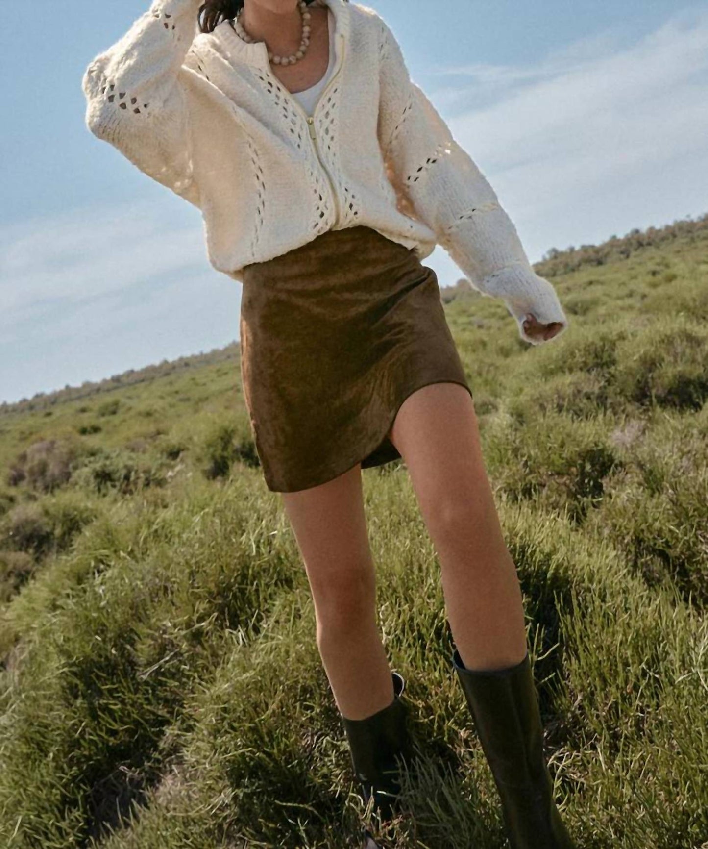 Z Supply - Ciera Suede Mini Skirt
