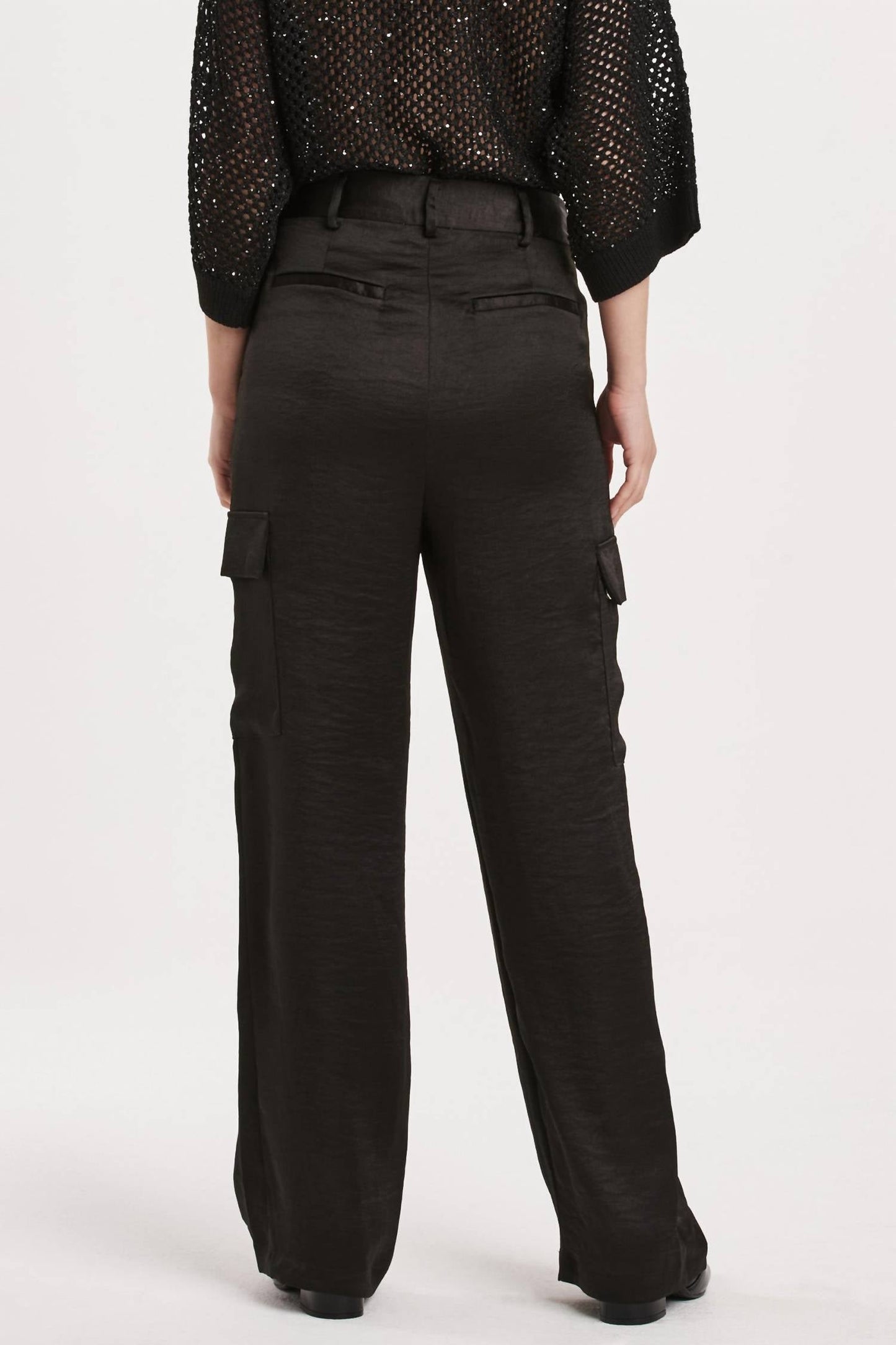 Another Love - ESMERALDA CARGO SATIN PANTS