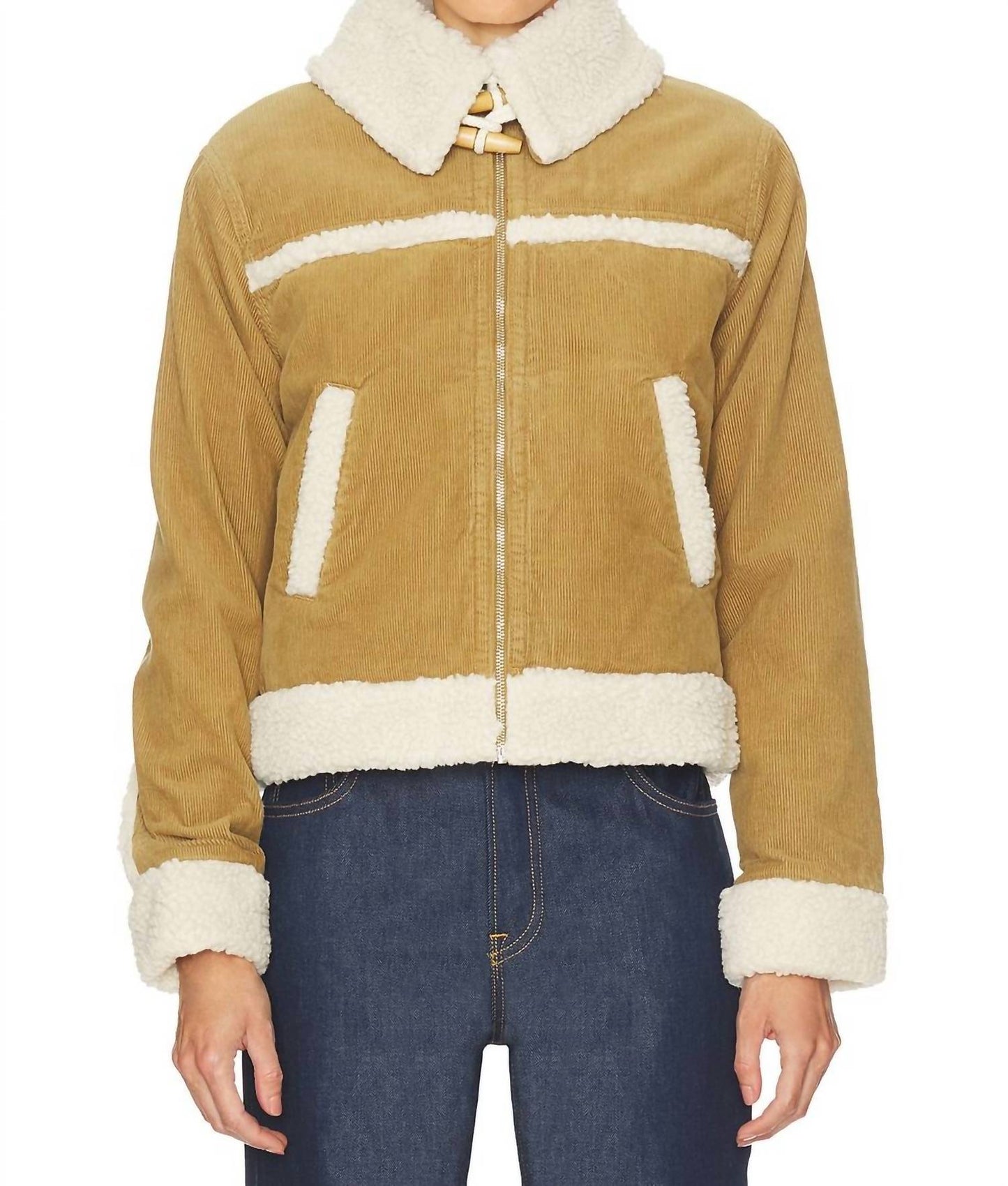 Amo - Betty Shearling Corduroy Jacket