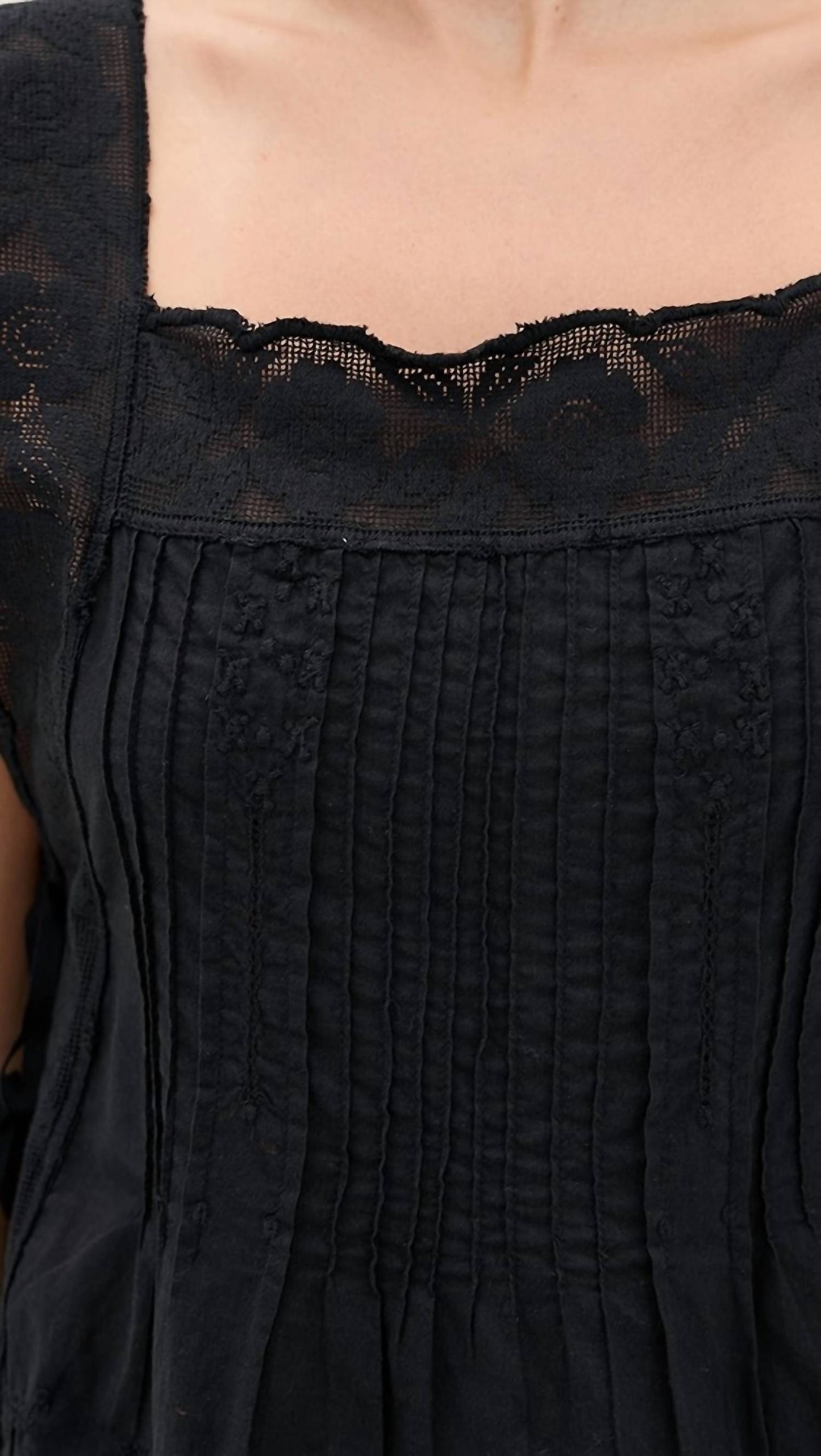 The Great. - Attic Lace Cami Top