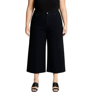 J.Crew - Women's Cropped Wide Leg Jeans