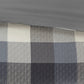 7 Piece Herringbone Comforter Set Grey King
