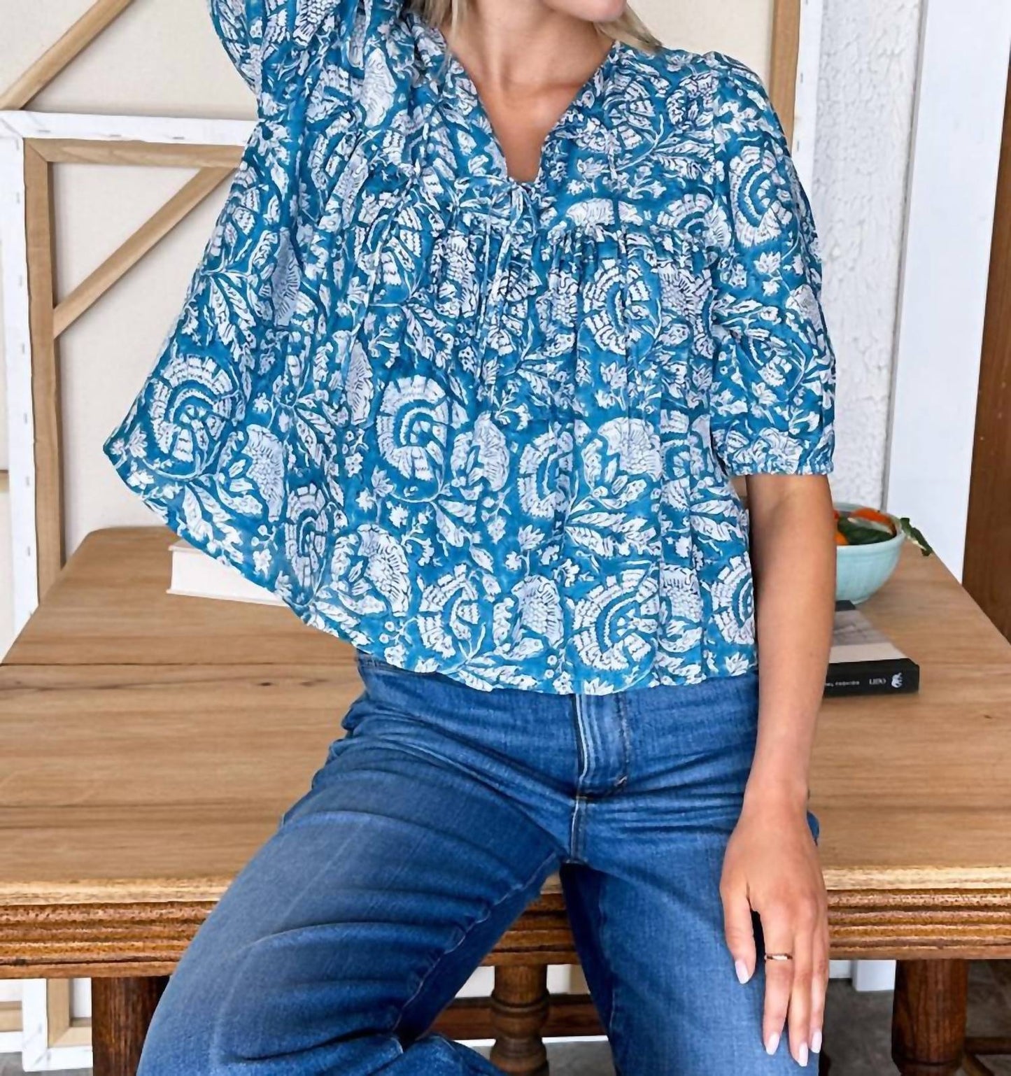 Emerson Fry - Puff Isla Top