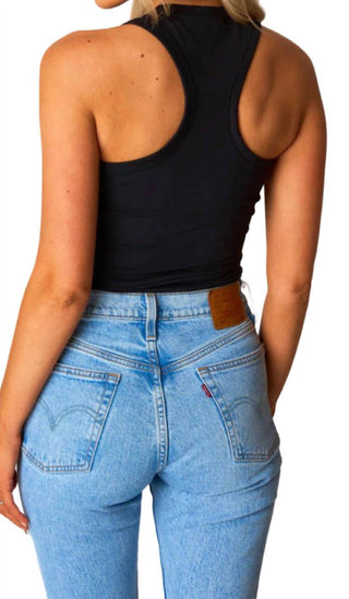 Buddylove - Jada Racerback Panther Bodysuit