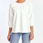 Dolce Cabo - Blakely Faux Leather Puff Sleeve Top