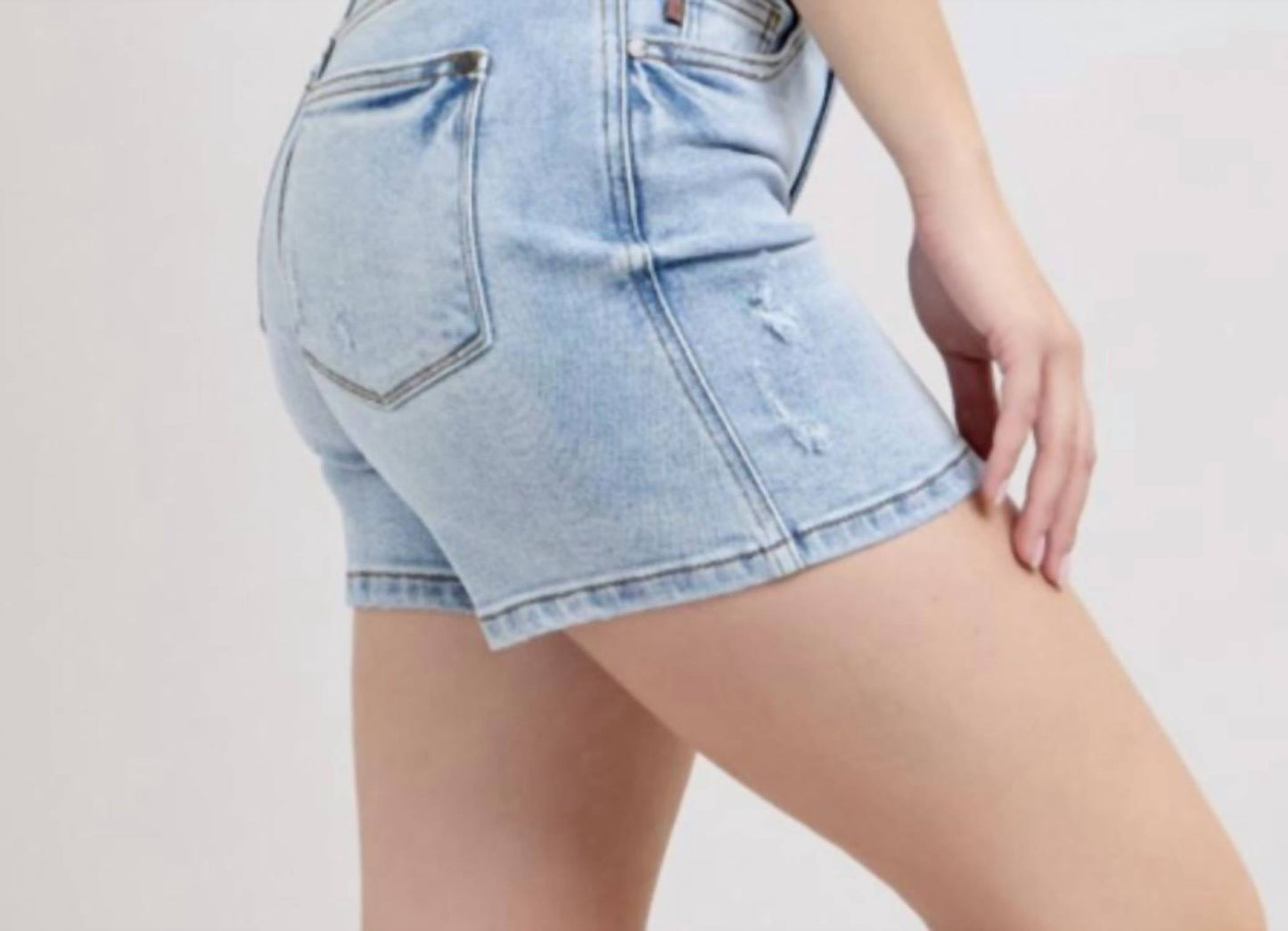 Judy Blue - Vintage Wash Dad Shorts