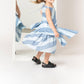 Omamimini - Girls' Sleeveless Peplum Top with Side Tails