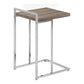 Accent Table, C-Shaped, Contemporary & Modern